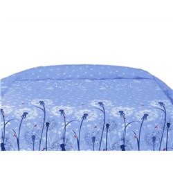 Пододеяльник евромакси (217х240 см) бязь ЛЮКС Одуванчики арт. 275-2/1 (сине-фиолетовый)