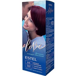 Estel LOVE Крем-краска для волос тон 5/5 красное дерево