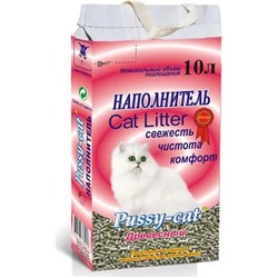 Наполнитель Pussy-cat Древесный, 10 л