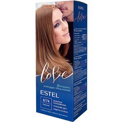 Estel LOVE Крем-краска для волос тон 8/74 капучино