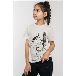 Детская хлопковая футболка с принтом дракон Lets Go
