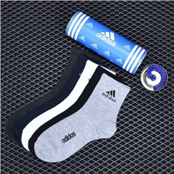 Подарочный комплект мужских носков Adidas р-р 42-48 (5 пар) арт 2248