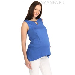 Блуза для беременных "Мая" васильковая, размер 44