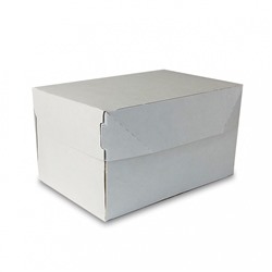 Коробочка для упаковки - ECO CAKE 1200 WHITE (белая)