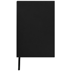 Ежедневник А5 недатированный LITE CLASSIC MATTE 136 листов черный, твердая обложка, с закладкой-ляссе