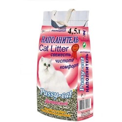 Наполнитель Pussy-cat Древесный, 4,5 л