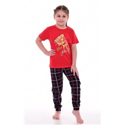 Пижама детская 7-286 (красный), Пепперони