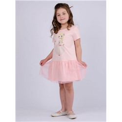 Платье детское ПлД-45 снежка персик, трикотаж (арт. ПлД-45)