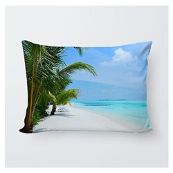 Подушка декоративная с 3D рисунком "Любимый Пляж"