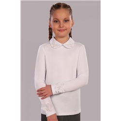 Блузка для девочки Камилла арт. 13173 белый