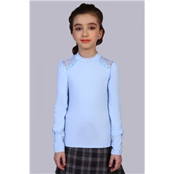 Блузка для девочки Алена арт. 13143 светло-голубой