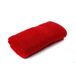 Полотенце махровое 100х150, арт. 100-150 BS, 400 гр/м2, 109-красный