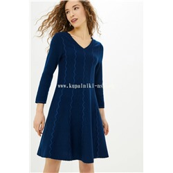 Platty (XS-L) Платье яр.синий/L
