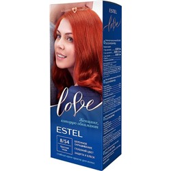 Estel LOVE Крем-краска для волос тон 8/54 красная медь