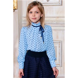 Блузка для девочки SP007 голубой