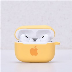 Чехол для наушников AirPods Pro цвет жёлтый арт 1313