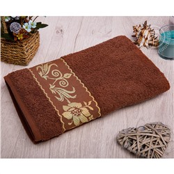 Прованс полотенце махровое (Турция) коричневый