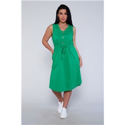 Платье женское 18002 зеленый