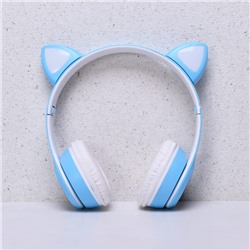 Наушники беспроводные Cat Ear Blue арт 1159