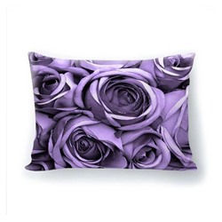 Подушка декоративная с 3D рисунком "Тайна роз"
