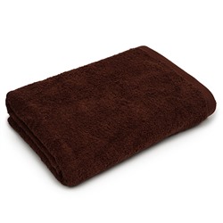 Махровое полотенце GINZA 50х90, 100% хлопок, 450 гр./кв.м. 'Темно-коричневый'