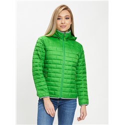 Стеганная куртка зеленого цвета 33315Z