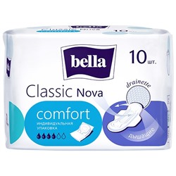 Прокладки Bella Nova Comfort Drainet Air Женские, 10 шт