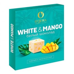 Шоколад O'zera белый White&Mango 90г/Озерский Сувенир