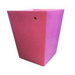 Плайм пакет для цветов (Пантон - Розовый), высота 15 см
