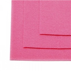 Фетр листовой жесткий IDEAL 20х30см цв.614 розовый - уп.5 листов