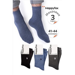 3 пары махровых носков Happy Fox