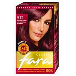 Fara Краска для волос 512 Красное дерево Фиолетовый