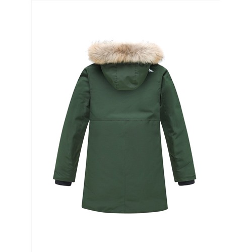 Зимняя куртка цвет хаки, р 158 цена 4650 р