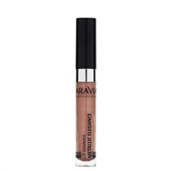 398673 ARAVIA Professional Жидкая помада-металлик для губ METALLIC ELEGANCE, 5.5 мл - 04 lip shimmer