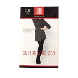 Колготки DANE Cotton Wool 250 den nero