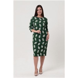 Платье женское 20656 зеленый