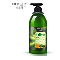 45%Бальзам ополаскиватель BioAqua Olive 400мл