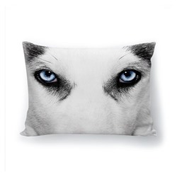 Подушка декоративная с 3D рисунком "Взгляд волка"