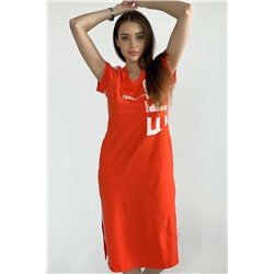Платье женское 8087 рыжий