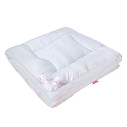 Одеяло ШЁЛК 200 гр,'Soft&Soft' 1,5 спальное, в микрофибре с тиснением, 100% полиэстер