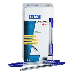 Ручка шариковая LINC Corona Plus 0,7 мм синяя