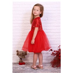 Платье детское Огонек ПЛ-79-1 (красный)