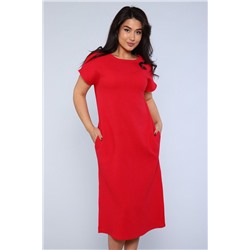 Платье женское 82024 красный