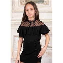 Блузка для девочки SP0202.3 черный