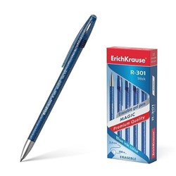 Ручка гелевая ErichKrause R-301 Magic Gel 0,5 мм синий пиши-стирай