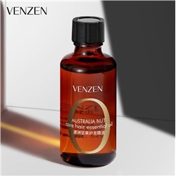 25%Venzen, Восстанавливающее средство для волос с маслом ореха макадамии, 50 мл.