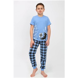 Пижама для мальчика 92182 голубой