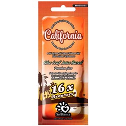Крем с эффектом автозагара с маслом арганы «California» SolBianca 15 мл