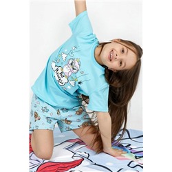 Пижама детская Кристаллики кулирка (арт. ШФ0001)