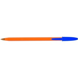 Ручка шариковая одноразовая BIC Orange Fine 0,8 мм синяя